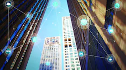 Internet Things connected buildings