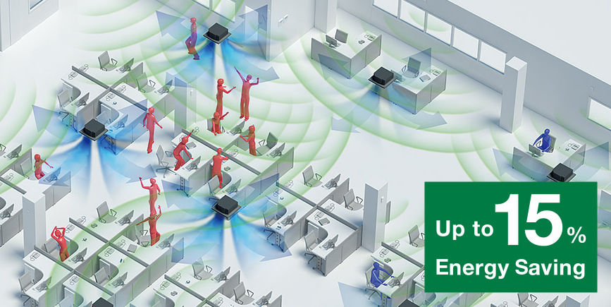 Panasonic ECONAVI in office