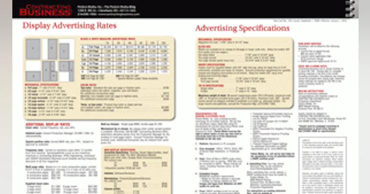 Rates | Contracting Business