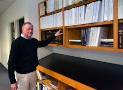 Dick Starr in office Dick Starr in office