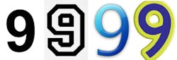 number nines number nines