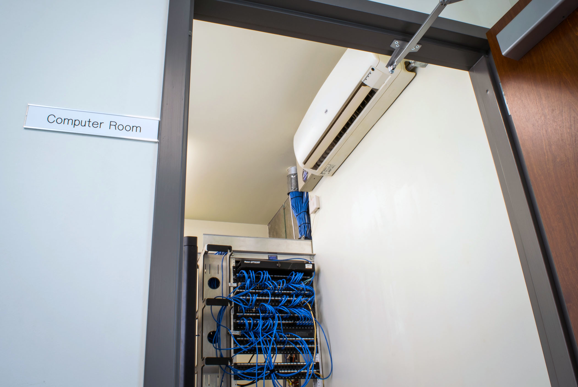 Unico iSeries installed computer room