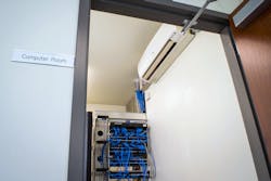 Unico iSeries installed computer room Unico iSeries installed computer room