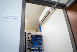Unico iSeries installed computer room Unico iSeries installed computer room