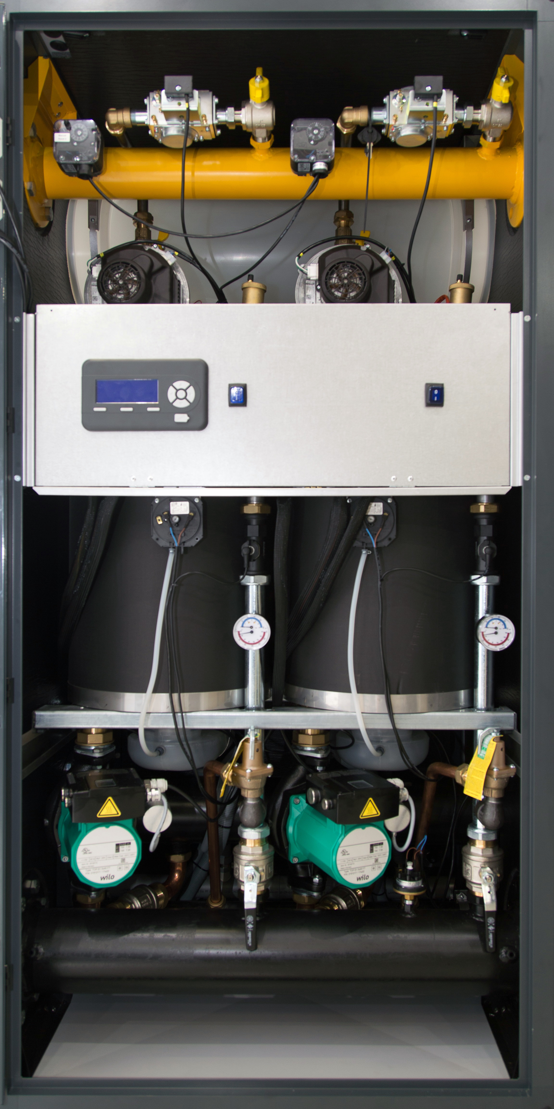 Buderus SSB boiler cutaway