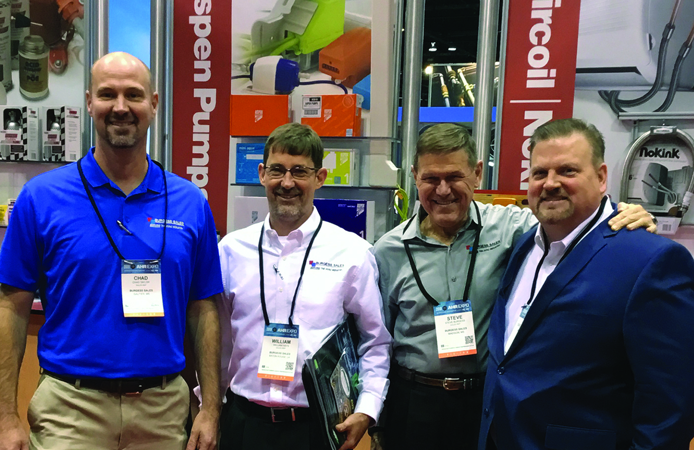 Burgess Sales RectorSeal Rep of the Year