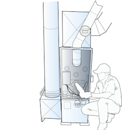 taking furnace updraft reading taking furnace updraft reading