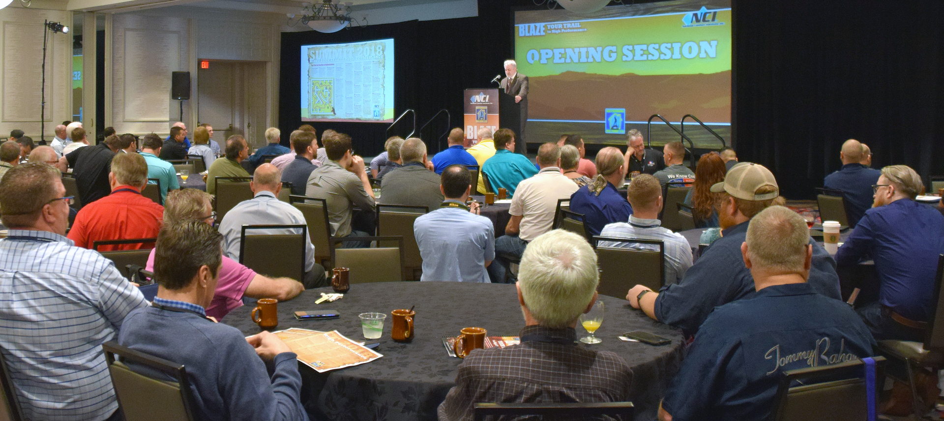 NCI Guarino welcomes attendees