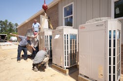 Fujitsu exterior installation Fujitsu exterior installation