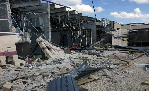 Coryell hospital explosion damage
