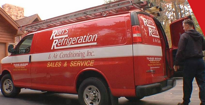 Rons Refrigeration truck tech