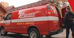 Rons Refrigeration truck tech Rons Refrigeration truck tech