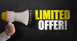 limited time offer megaphone limited time offer megaphone