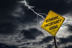 economic uncertainty sign economic uncertainty sign