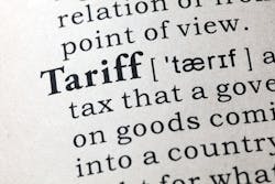 Tariff dictionary term Tariff dictionary term