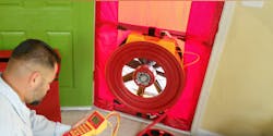 BPI blower door test BPI blower door test