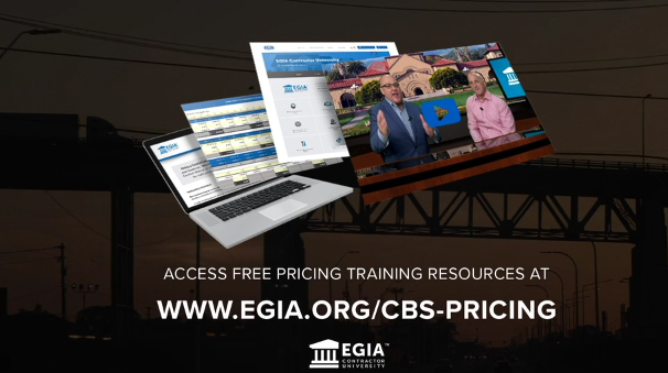 EGIA pricing video promo