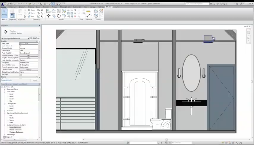 Panasonic BIM drawing