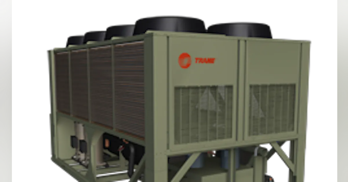 Trane Ships FIrst CGAM Air-Cooled Scroll Chiller | Contracting Business