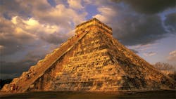 Mayan Chichen Itza temple Mayan Chichen Itza temple