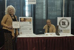 Vicki and John LaPlant at the 2013 Comfortech in Philadelphia VLE Enterprises won a product showcase award at the show Vicki and John LaPlant at the 2013 Comfortech in Philadelphia VLE Enterprises won a product showcase award at the show