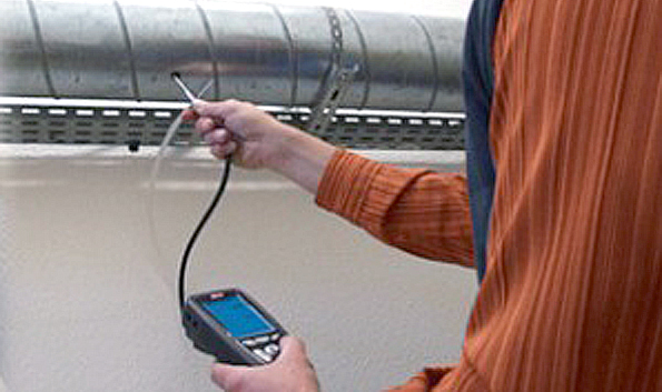 E Instruments MP200P MP 200 P Thermo Anemometer Manometer