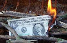Poor cash flow is like burning money