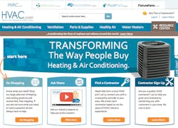 Through HVACcom customers across the US have the option of buying systems online and then either finding an installer through separate channels or they can provide the HVACcom team with information related to the size of the home their comfort needs and expectations That information is then put out to bid to area contractors who submit a bid to HVACcom Through HVACcom customers across the US have the option of buying systems online and then either finding an installer through separate channels or they can provide the HVACcom team with information related to the size of the home their comfort needs and expectations That information is then put out to bid to area contractors who submit a bid to HVACcom