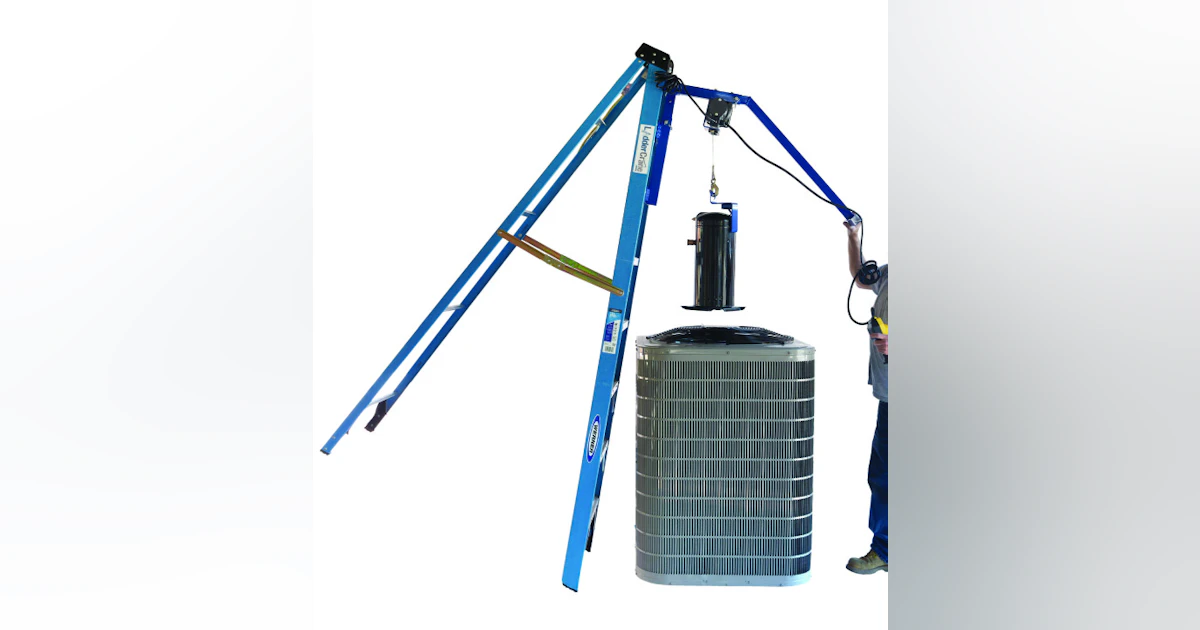 New Ladder Crane Compressor Hoist | Contracting Business