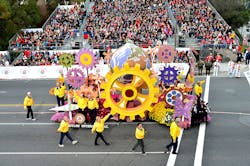 The Rotary Club float at the 125th Tournament of Roses Parade The Rotary Club float at the 125th Tournament of Roses Parade