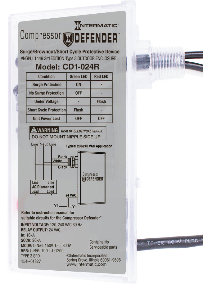Intermatic Offers Surge Protection for Appliances, Comfort Systems