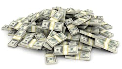 Pile of money Pile of money