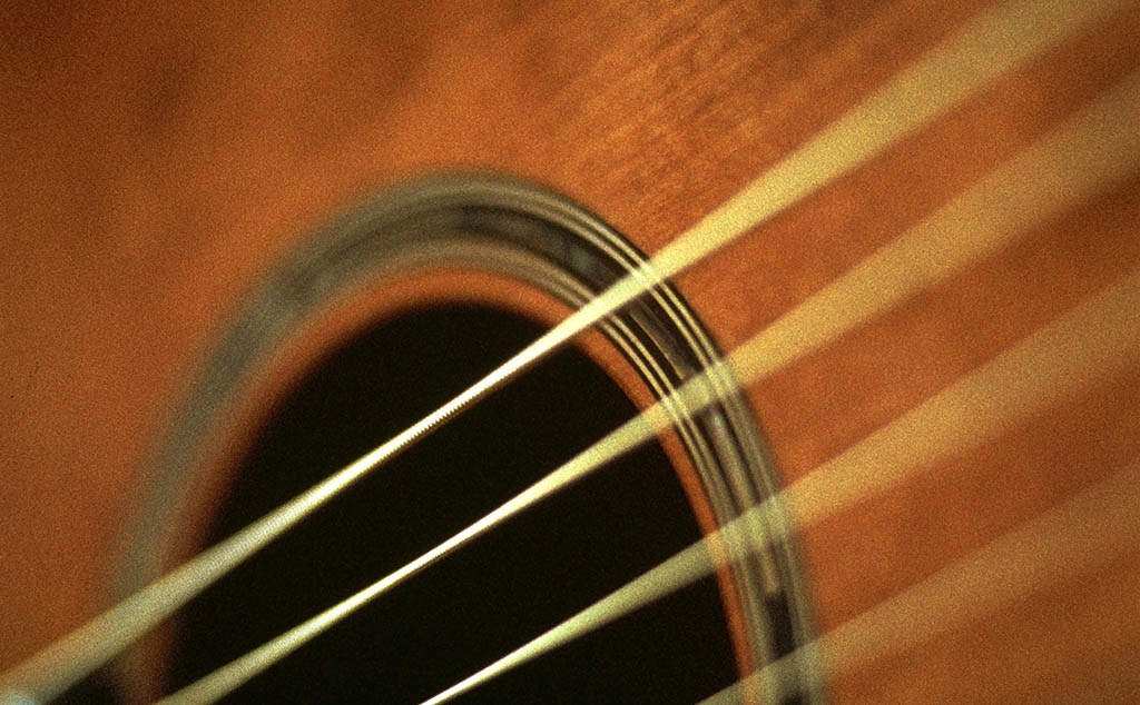 Guitar closeup Comfortech 2014 in Nashville TN