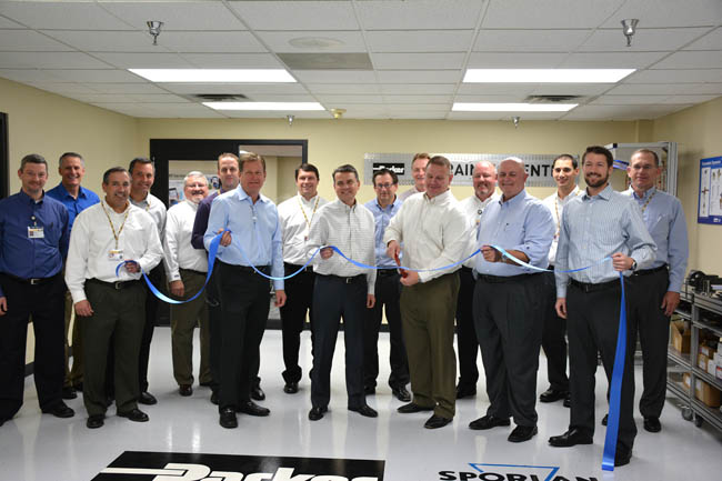 Ribbon cutting ceremony for new training center