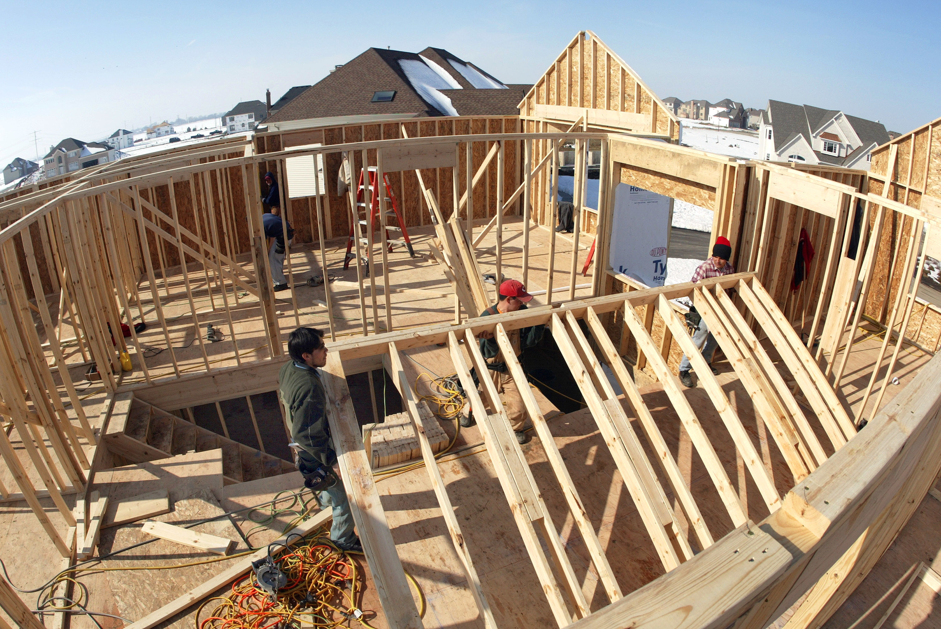 Housing starts have more than doubled since hitting bottom in 2009 and are now up to around 12 million units