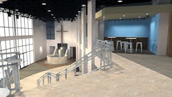 The twostory 38000sqft addition showcases all four of Air Mastersrsquo primary services The twostory 38000sqft addition showcases all four of Air Mastersrsquo primary services