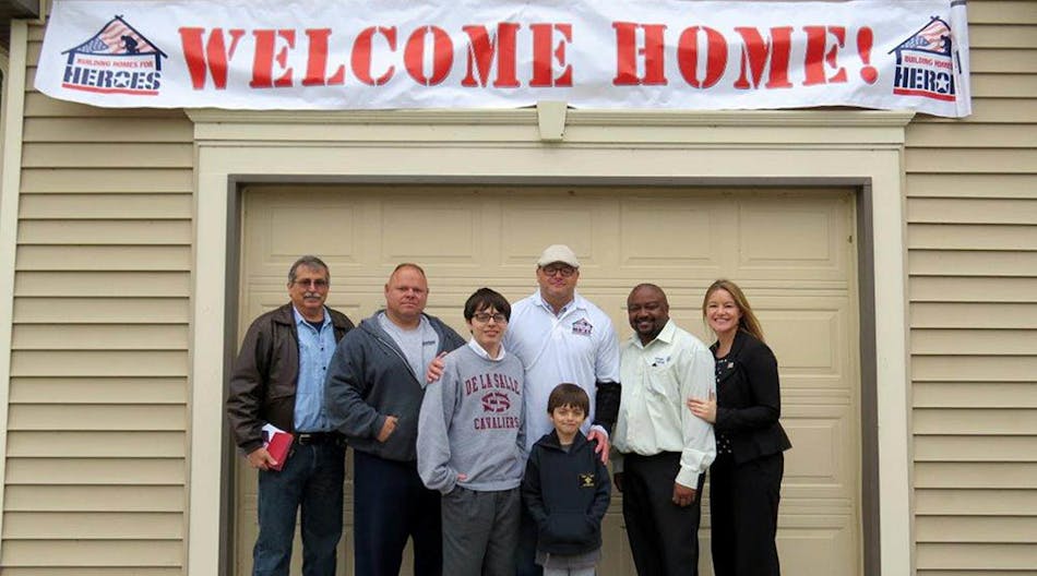 Johnson Controls is sponsoring the Building Homes for Heroes program in 2015.