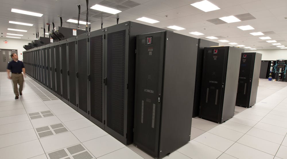 For data centers that are cooling constrained, changes to the cooling system will create additional data center capacity to support IT growth. Photos courtesy Emerson Network Power/Liebert