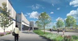 Architectural rendering of the Daikin campus to be completed by mid2016 Architectural rendering of the Daikin campus to be completed by mid2016