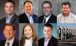 Top row from left Brent Johnson Brian Bogdan Dave Molin Edouard FerrierBottom row from left Jason Bingham Melissa Schumann Kevin Miskewicz Top row from left Brent Johnson Brian Bogdan Dave Molin Edouard FerrierBottom row from left Jason Bingham Melissa Schumann Kevin Miskewicz