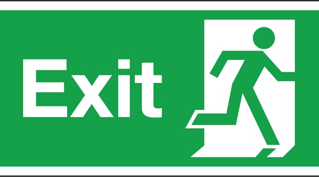 Contractingbusiness 3150 Exit Sign