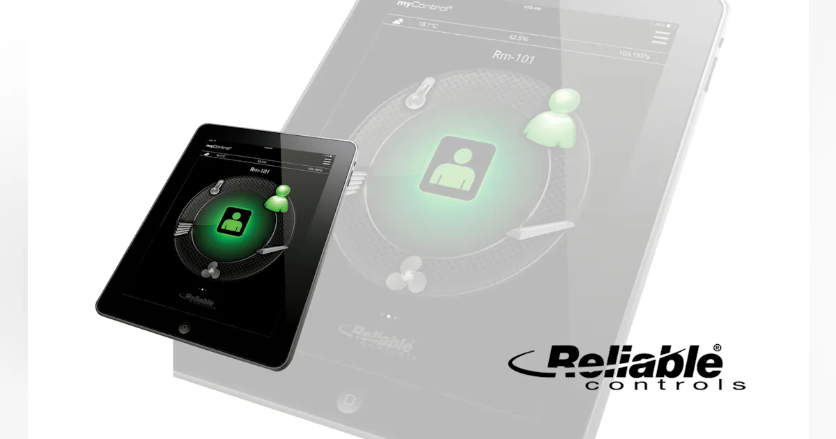 Reliable Controls releases “myControl,” a fully customized, mobile ...