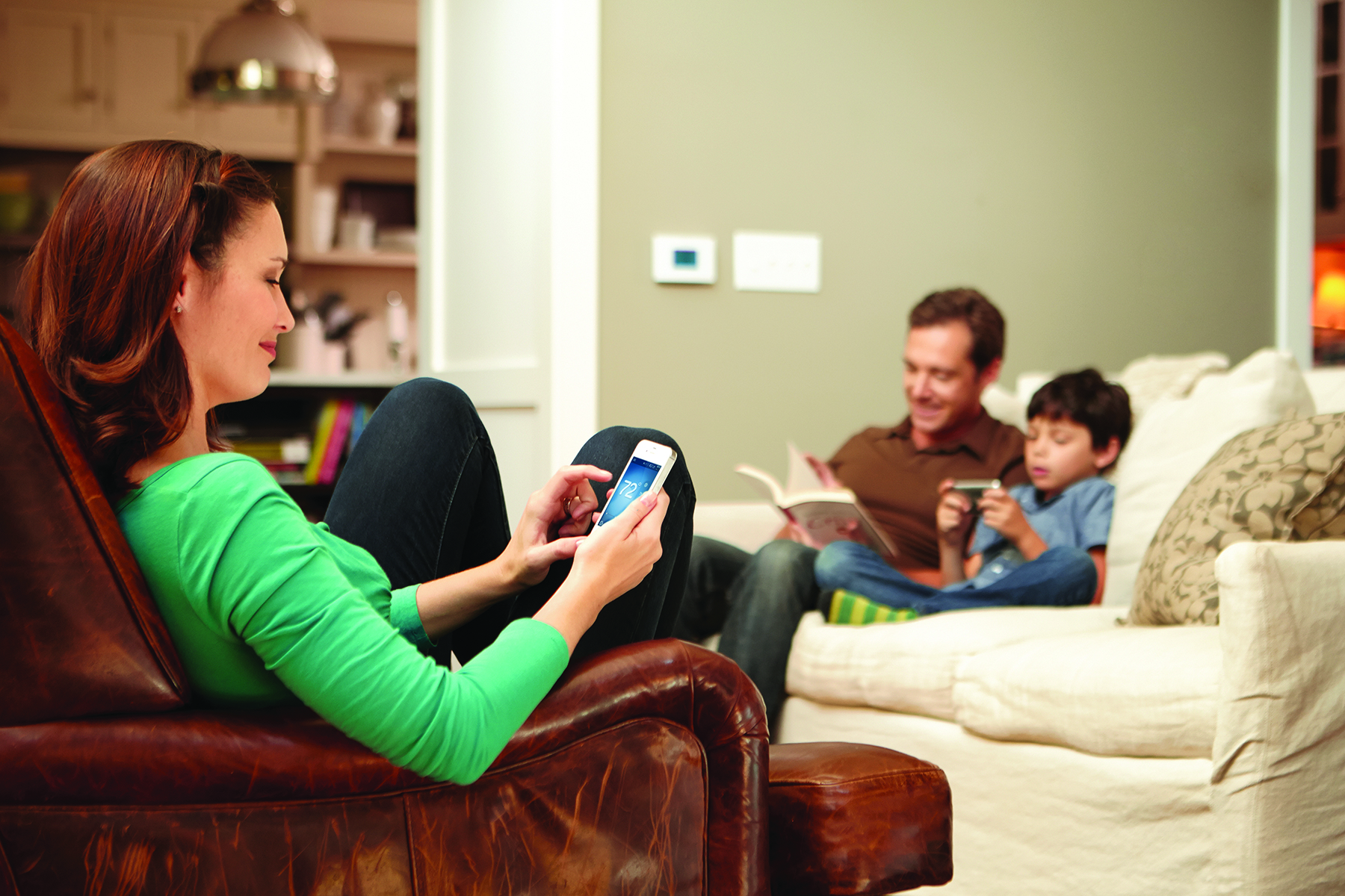 Smart HVAC contractors are meeting the need by making room for WiFi thermostats on their trucks and in their business plans Photo courtesy Emerson Climate Technologies