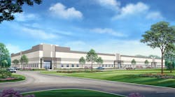 Architectural rendering of Aviator Business Park.