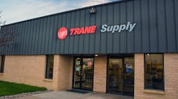 The Trane Supply store in Bloomington, Minn., is one of more than 180 stores nationwide participating in the &apos;Heat up for the Holidays Promotion&apos; &ldquo;Trane Supply wants to recognize our many loyal commercial and residential contractor customers and welcome new contractors to our stores,&rdquo; said Scott Krull, president of HVAC parts and supply for Trane. Photo courtesy Trane Supply