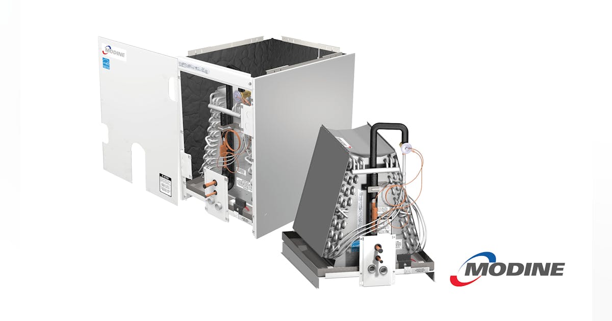 Modine A-coils Feature Stainless Steel Drain Pans, Quality Cabinets ...