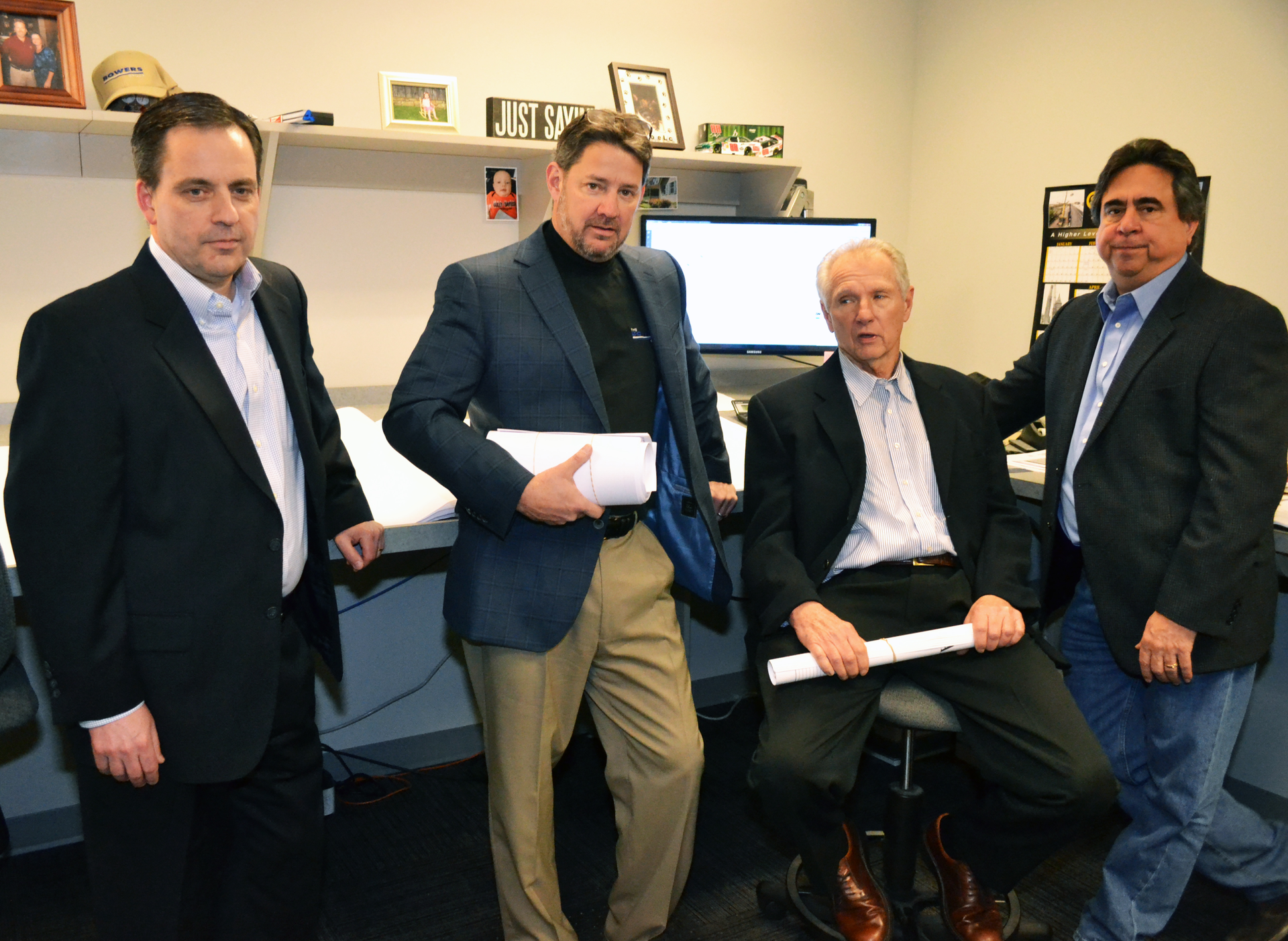 From left Rich Harrington Dave OrsquoDonnell Wayne Bowers and KennyColburn plan to keep The Bowers Group relevant and competitive among the preferred mechanical contracting firms in the Washington DC region