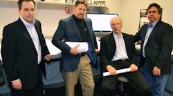 From left: Rich Harrington, Dave O&rsquo;Donnell, Wayne Bowers, and Kenny Colburn plan to keep The Bowers Group relevant and competitive among the preferred mechanical contracting firms in the Washington, D.C. region.