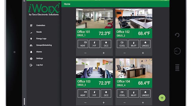 Taco iWorx provides building owners with custom integration and dramatically reduced installed cost.