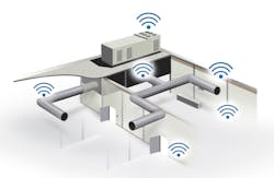 Utilizing wireless communication technology with a simplified BAS solution can shorten the installation cycle and help keep projects on track and on budget Utilizing wireless communication technology with a simplified BAS solution can shorten the installation cycle and help keep projects on track and on budget